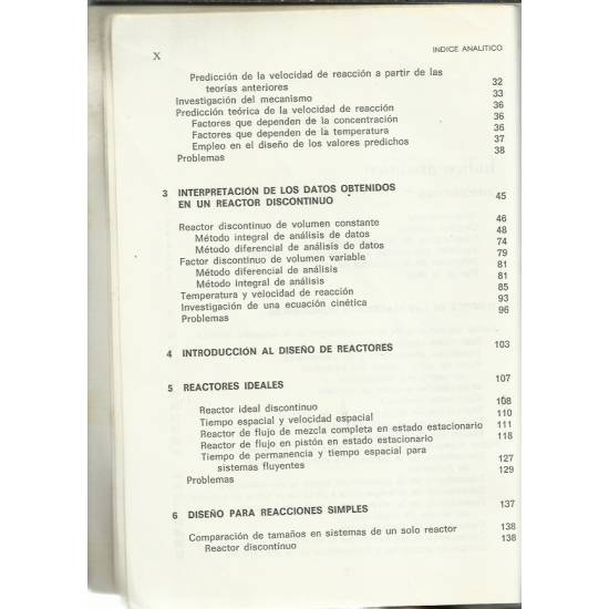 Ingeniería de las reacciones químicas