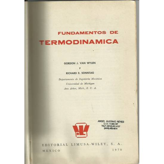 Fundamentos de termodinámica