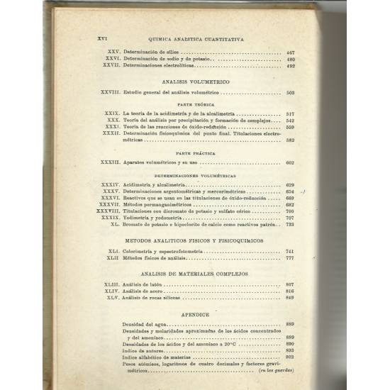 Tratado de química analítica cuantitativa generla e inorgánica