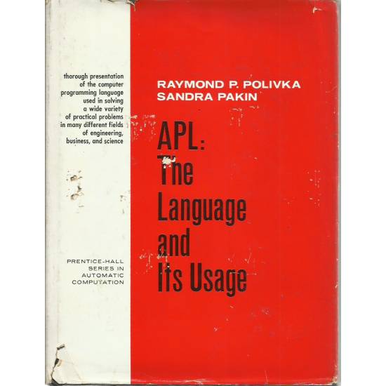 APL the language and its usage
