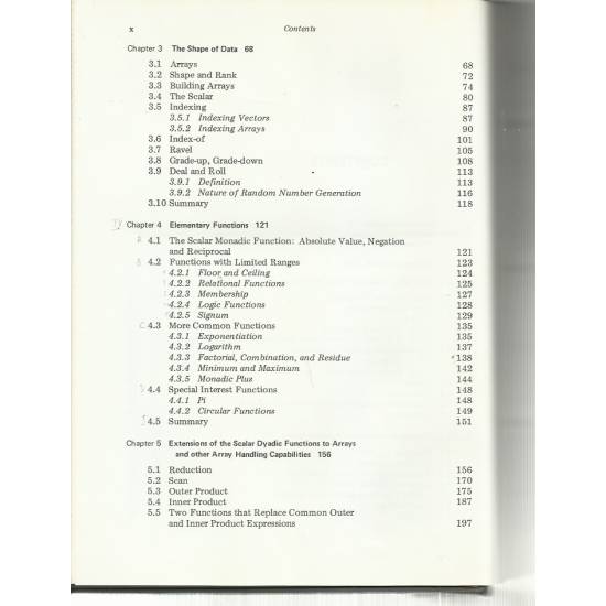 APL the language and its usage
