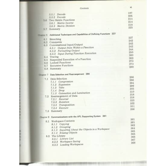APL the language and its usage