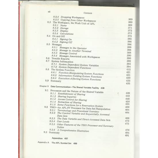 APL the language and its usage
