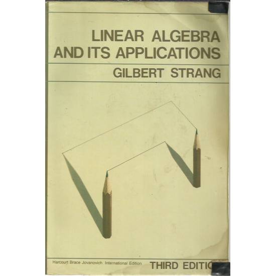 Linear Algebra and its applications
