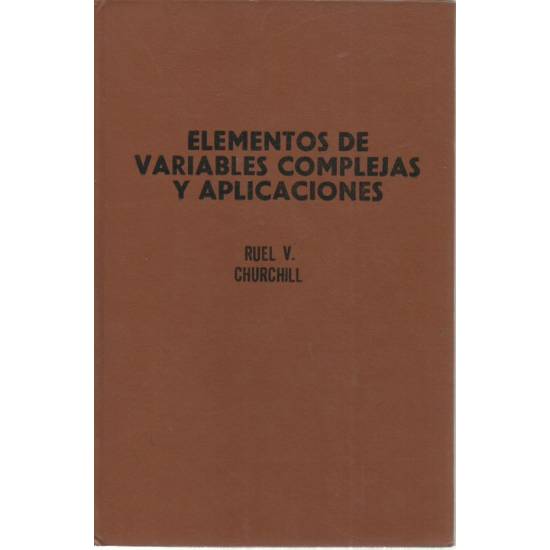 Elementos de variables complejas y aplicaciones