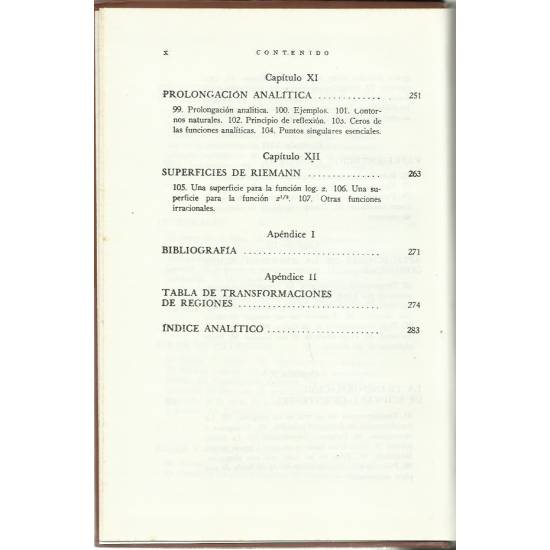 Elementos de variables complejas y aplicaciones