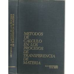 Métodos de cálculo en los procesos de transferencia de materia