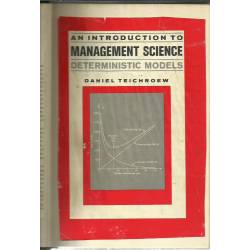 An introduction to management science deterministic models