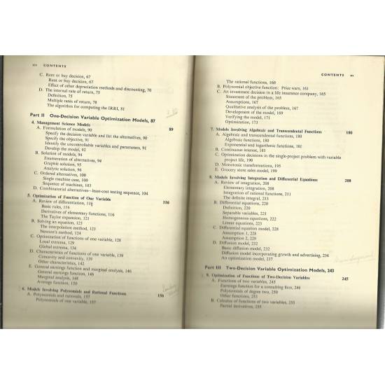 An introduction to management science deterministic models