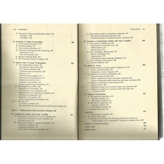 An introduction to management science deterministic models