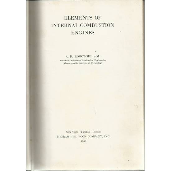 Elements of internal-combustin engines