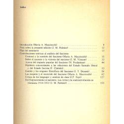 Elementos para un analisis del fascismo Elementos para un analisis del fascismo