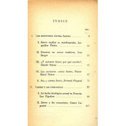 Los escritores contra Sartre Los escritores contra Sartre