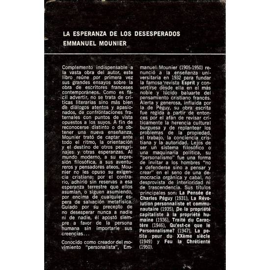 La esperanza de los desesperados La esperanza de los desesperados