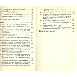 Historia de la Internacional Socialista Historia de la Internacional Socialista