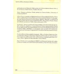 Opinion publica y elecciones en America Opinion publica y elecciones en America