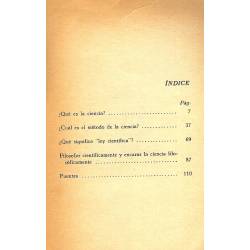 La ciencia, su metodo y su filosofia