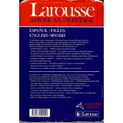 Larousse American Heritage Espanol-Ingles English-Spanish Larousse American Heritage Espanol-Ingles English-Spanish