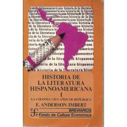 Historia de la literatura hispanoamericana (vol 1)