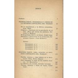 Critica de la division del trabajo Critica de la division del trabajo
