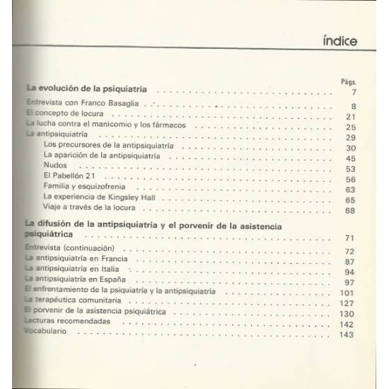 Psiquiatria y antipsiquiatria