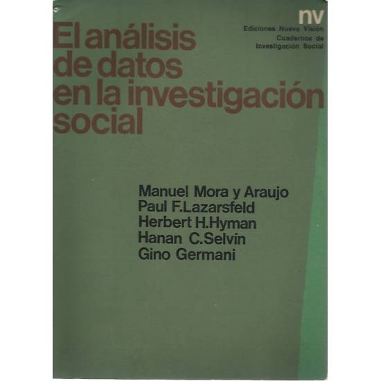 El analisis de datos en la investigacion social