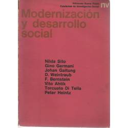Modernizacion y desarrollo social