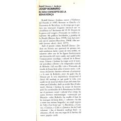 Josep Robreno El Nou Concepte De La Renaixenca Josep Robreno El Nou Concepte De La Renaixenca