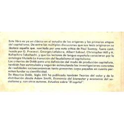 Estudios sobre el desarrollo del capitalismo