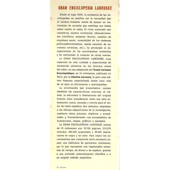 Gran Enciclopedia Larousse (11 tomos)