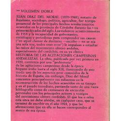 Historia de las agitaciones campesinas andaluzas Historia de las agitaciones campesinas andaluzas