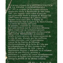 Historia politica de la Espana contemporanea (2 tomos) Historia politica de la Espana contemporanea (2 tomos)