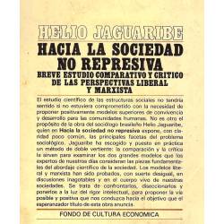 Hacia la sociedad no represiva Hacia la sociedad no represiva