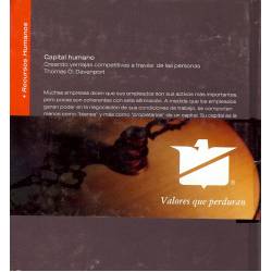 Capital humano  Creando ventajas competitivas a traves de las personas Capital humano  Creando ventajas competitivas a traves de las personas