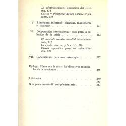 La crisis mundial de la educacion La crisis mundial de la educacion