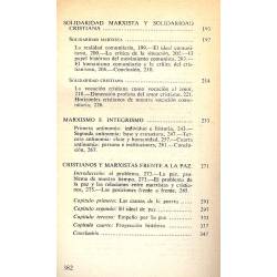 Marxismo y cristianismo Marxismo y cristianismo